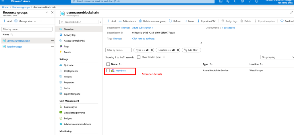 Publish Logic Apps and Flow Data to SQL Database in Azure Blockchain ...