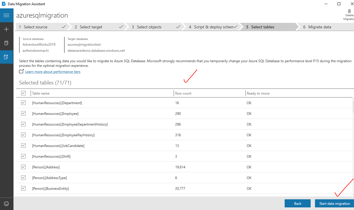 Migrate On premise Sql Server Database to Azure Sql Database – BLOG