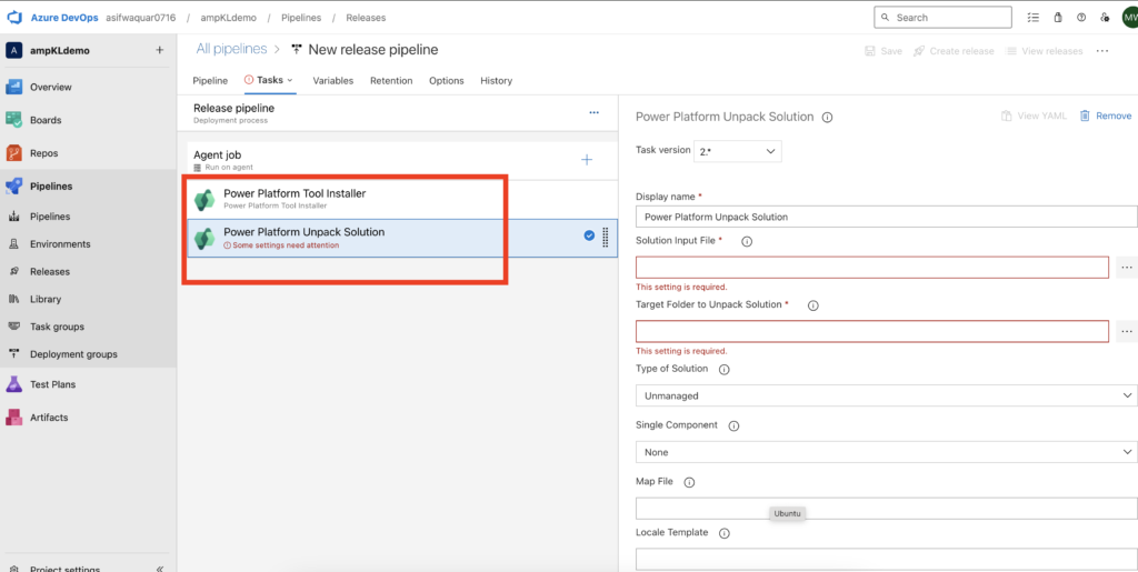 Power Platform Deployment using Azure DevOps- Part 2 (Release) – BLOG
