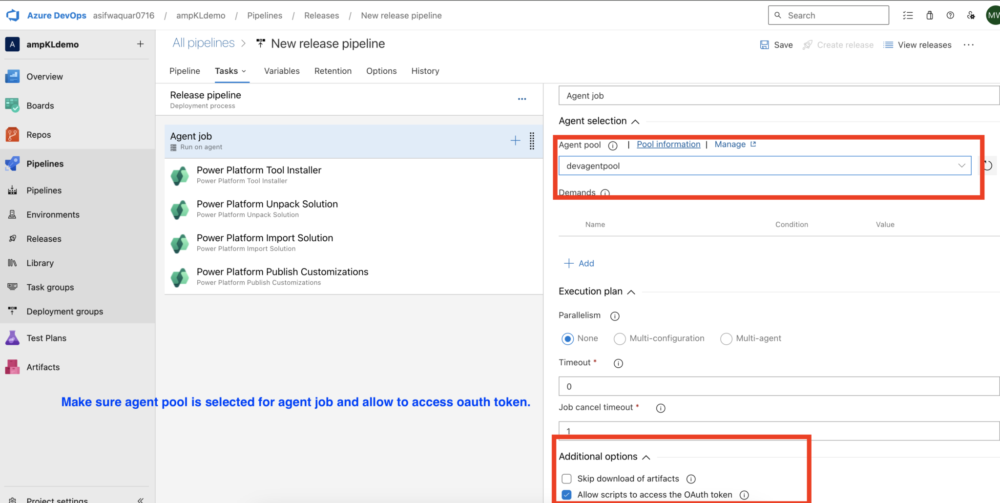 Power Platform Deployment using Azure DevOps- Part 2 (Release) – BLOG